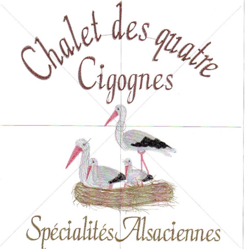 chalet des quatre cigognes logo