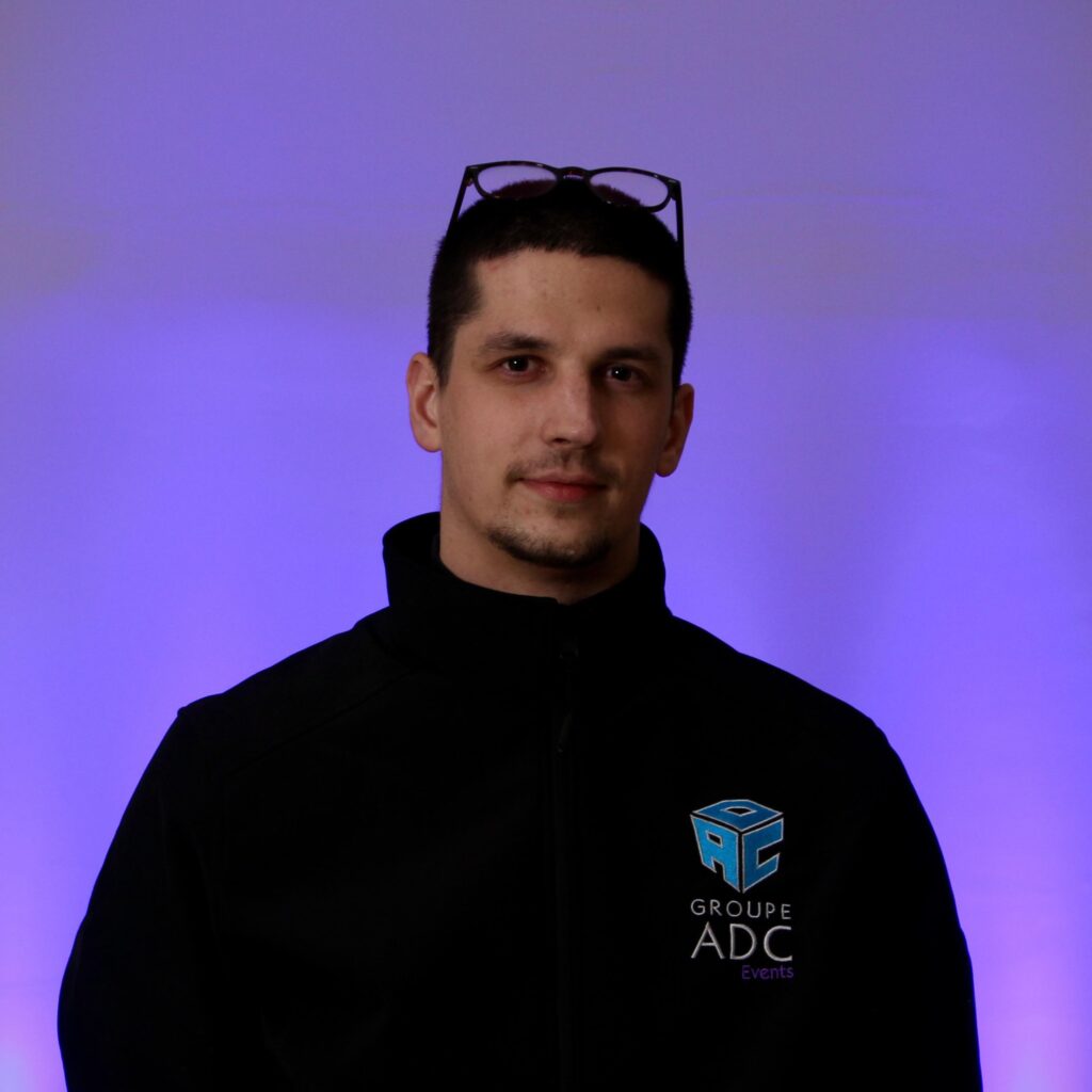 Photo profil Baptise GUERIN chargé de projet ADC EVENTS COLMAR